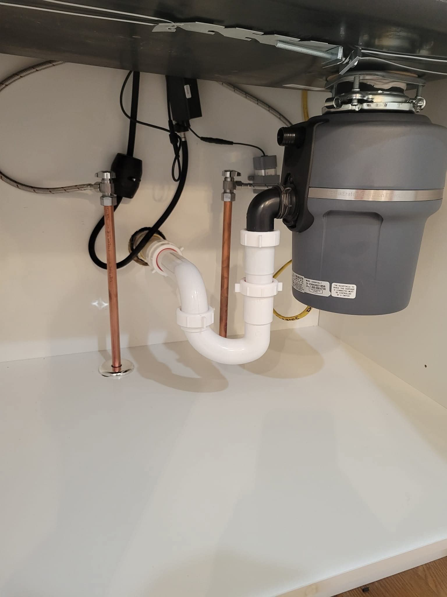 Garbage disposal, under-sink